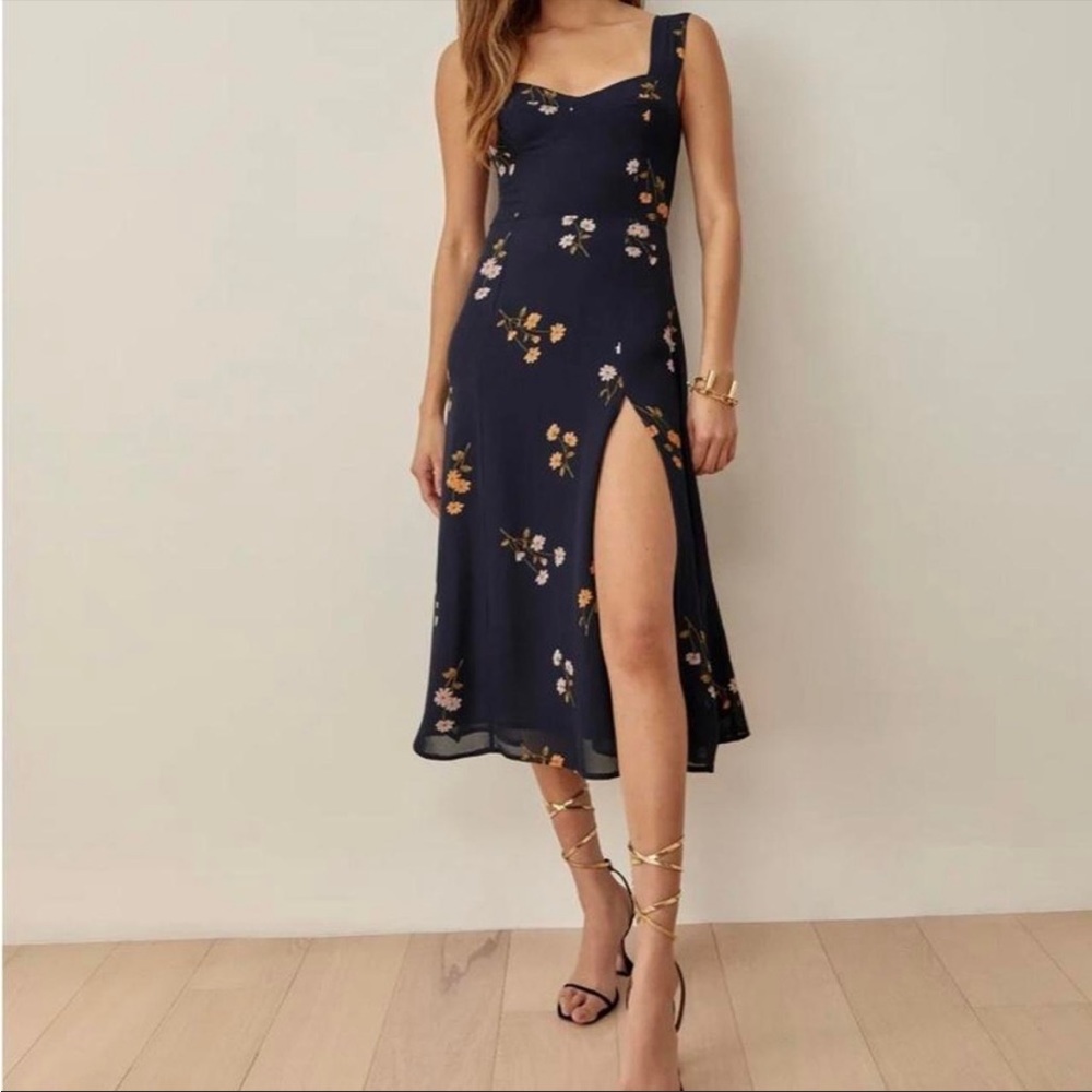 Reformation Blue Dress size 6